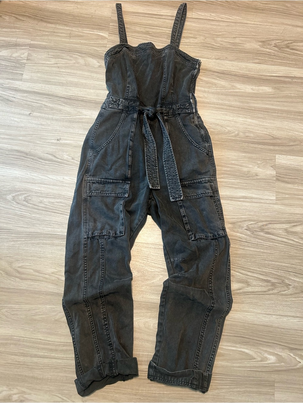 ✨ Free People Go West Utility Jumpsuit